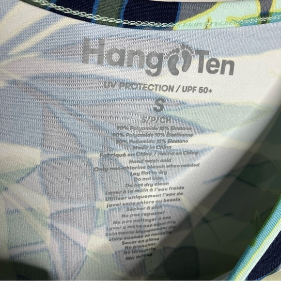Hang Ten UV protection long sleeve tee rashguard size small - Picture 3 of 9